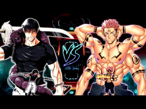 Toji Fushiguro V4 (Inseph) (New) VS Sukuna Era Heian 4 Arms V2 in Jump Force Mugen