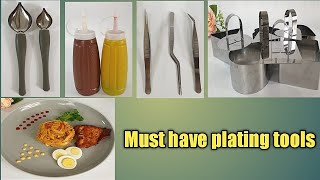 BASIC TOOLS FOR FOOD PLATING