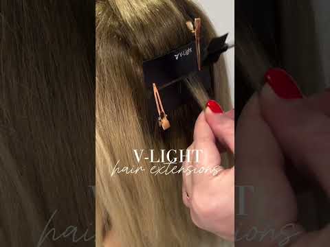 Do you V-light hair extensions？#vlights #hairstyle