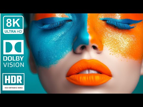 8K Video Ultra HD Color Art MASTERPIECE in DOLBY VISION 60FPS!