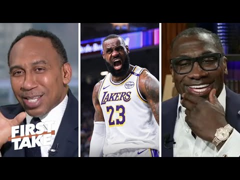 FIRST TAKE | "He's still the GOAT" - Stephen A & Shannon on LeBron misses game-typing as Lakers fall