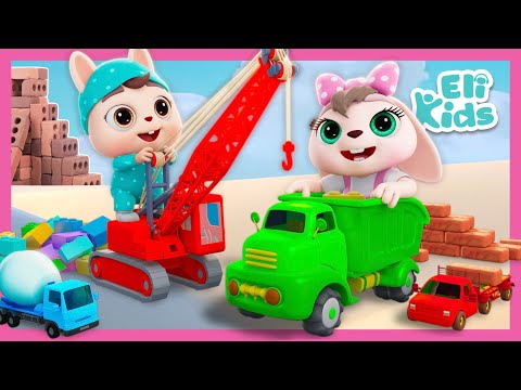 Toy Trucks #2 | Construction Vehicles Fun | Eli Kids Songs