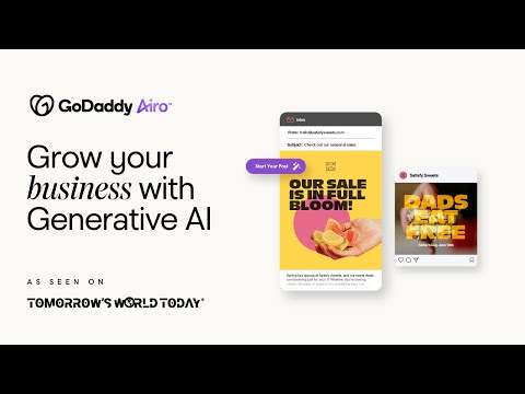 GoDaddy Airo™: Grow your business with Generative AI