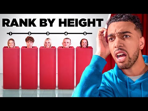 Ranking Strangers from Tallest to Shortest