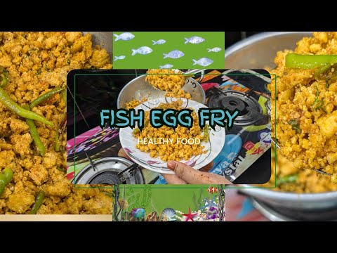 Fish Egg fry| @CookwithPatels