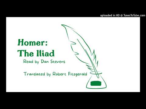 The Iliad by Homer - Excerpt from The Iliad in Ancient Greek