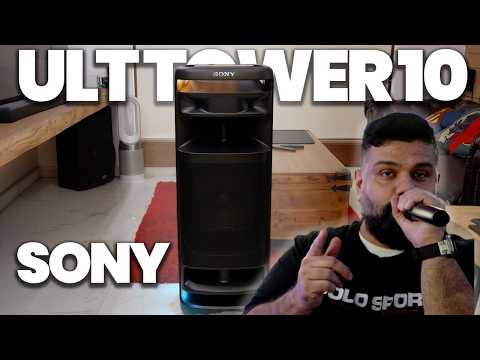 Best Sony Bluetooth Party Speaker With Karaoke Sony ULT Tower 10 - iGyaan