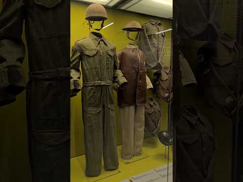 WWII Tank Crew Uniforms on Display at The Tank Museum