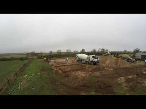 Farmers Laying House Foundation