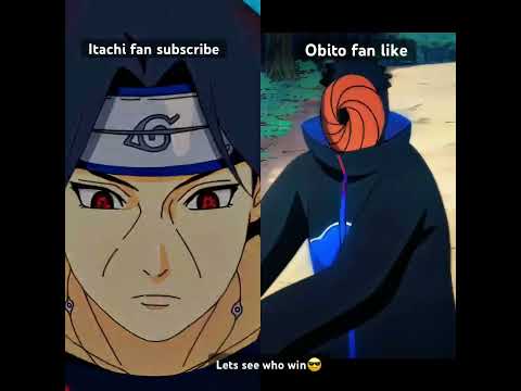 #anime #itachi #obito