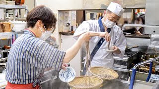 Amazing Artisan Japanese Soba Noodles and Tempura Restaurant 丨Japanese Street Food