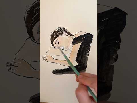 20-minute painting #shortsvideo #artshorts #shortsfeed