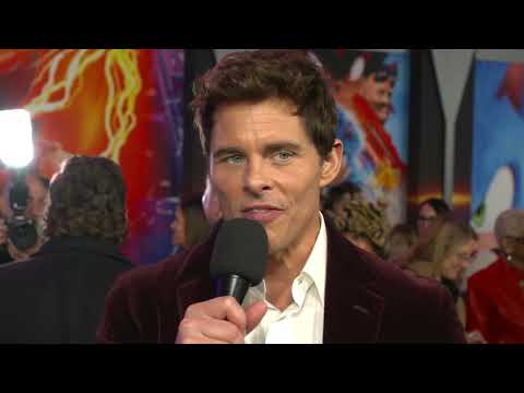 Sonic 3 World Premiere Los Angeles - itw James Marsden (Official video)