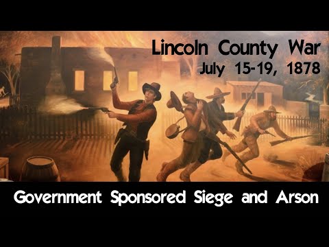 Billy the Kid's Waco - Siege & Arson in 1878