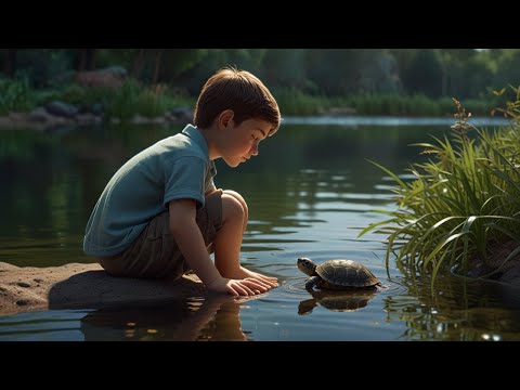 Inspiring The story of a boy and a turtle | A Children's Relaxation Story