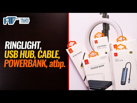 Charging Cables, USB Hubs Ringlight at Powerbank! Meron lahat niyan ang Mcdodo Philippines!