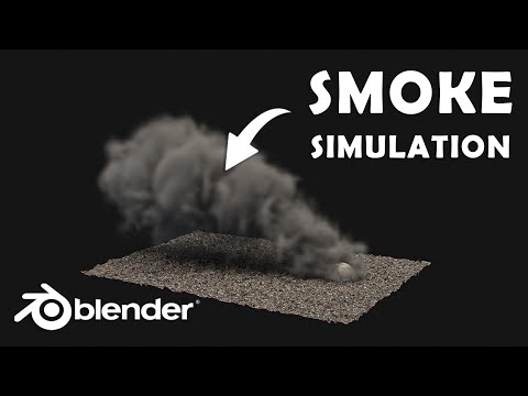 SMOKE SIMULATION with Dynamic Paint - Blender 4.2 (Tutorial)