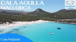 Cala Ratjada Mallorca - Playa Cala Agulla - Traumstrand - Stand up Paddle - Drohnen Video 4K