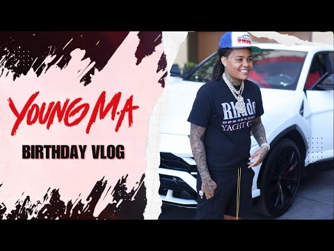 Young M.A Birthday Vlog in Vegas