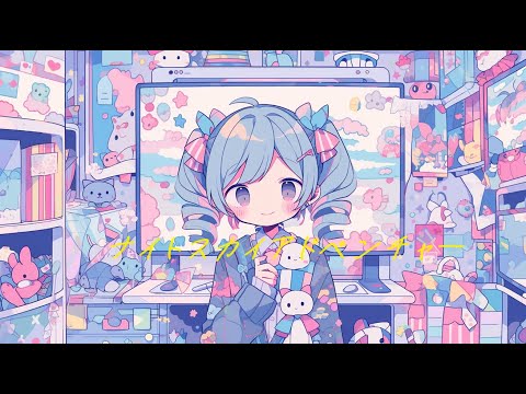 【フリーBGM】『ナイトスカイアドベンチャー』ポップで楽しい曲【著作権フリー・作業用・Kawaii Future Bass】