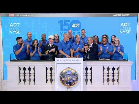 ADT Rings the NYSE Bell to Celebrate 150 Years of Innovation!