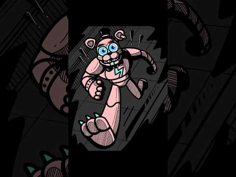 Glamrock Freddy Is Here To Save You! 🐻 // FNAF Fanart Timelapse #fnafsecuritybreach