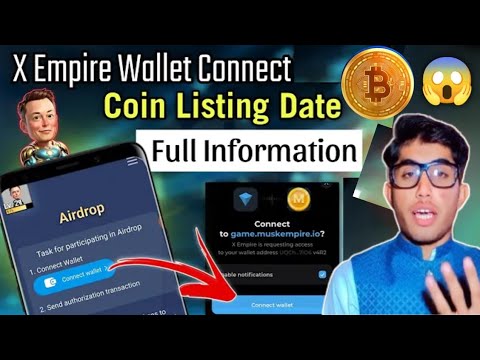 X Empire/Musk Empire Wallet Connect | X Empire Wallet Connect Kaise kare |Musk Empire Wallet Connect