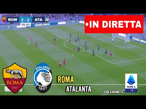 🔴[IN DIRETTA] Roma-Atalanta | Serie A 2024/25 | Partita in diretta oggi!