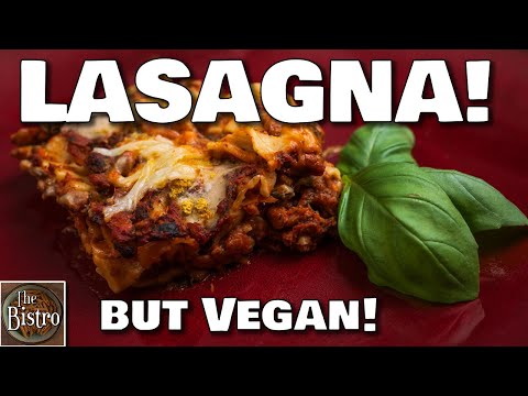 Lasagna Bolognese but VEGAN - Easy Recipe with Lentils