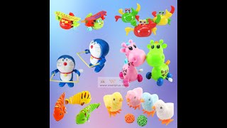 Children toys Turn and Go Plane/Giraffe/Chick/Doraemon/Fish/Crab/Kitty/Train