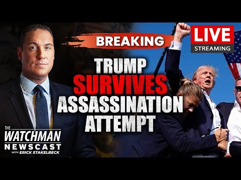 President Trump SURVIVES Attempt on His LIFE: Shooter Dead, America in SHOCK | Watchman LIVE