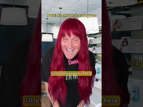 🤣Sub for Part 7 💕 #drybar #hairsalon #hairstylist #hair #comedyshorts