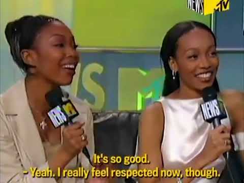 Brandy & Monica Celebrate their Grammy win (1999)