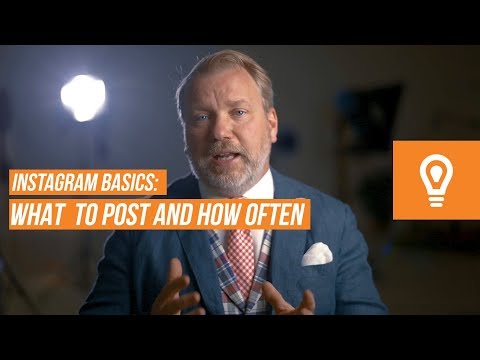 Instagram Basics: What to Post & How Often