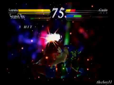 Street Fighter EX3 - (Garuda) Kyojinsenshu meteor combo with Perfect flash