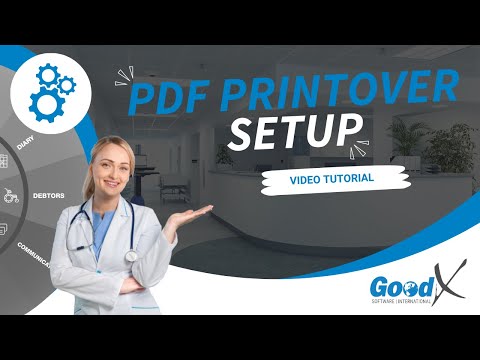 GoodX Web Tutorial - PDF Printover Setup