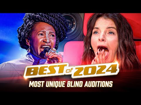 The Most UNIQUE Blind Auditions on The Voice | Best of 2024