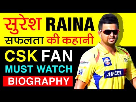 Mr. IPL | Suresh Raina Biography | Success Story in Hindi | IPL 2018 | Chennai Super Kings