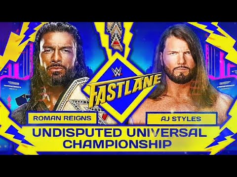 WWE Fastlane 2023 Match Card Prediction