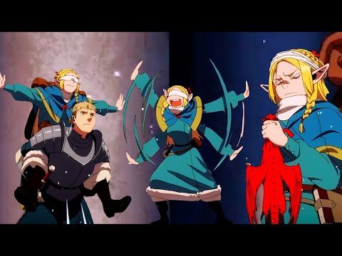 Marcille cosplay Dragon & Sky Fish to save ShenShi ww || Dungeon Meshi Eps 22 ダンジョン飯