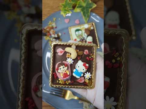 息子に「これでチョコ作って」と言われたので✨【バレンタイン】 #お菓子作り #バレンタイン #sanrio #チョコレート #サンリオ #キティちゃん #シナモロール #マイメロディ #ポチャッコ