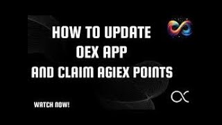 How To  Claim Agiex Points // Agiex #oex #openex