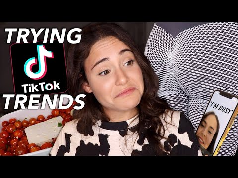 TRYING TIK TOK TRENDS