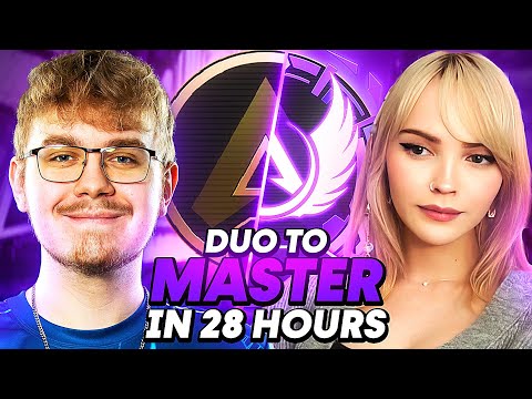 My GF & I Duo'd Rookie to Masters in ONE Stream (28 Hours) | Apex Legends