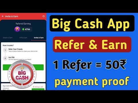 Big Cash App Refer And Earn | Big Cash App Refer And Earn Money Online |