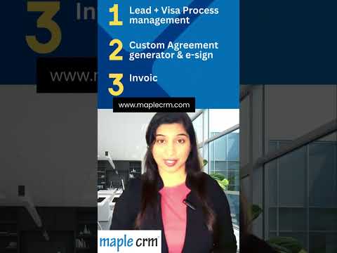 WHY are Immigration Consultants migrating to Maple CRM? 3 reasons explained! #crm  #immigration