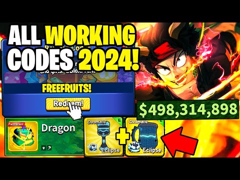 *NEW* ALL WORKING CODES FOR BLOX FRUITS IN DECEMBER 2024! ROBLOX BLOX FRUITS CODES