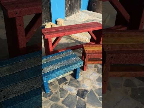 Making Benches out of Plastic Waste in Africa 🇬🇲