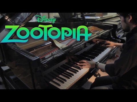 Zootopia : Shakira - Try Everything - Piano Solo Cover | Leiki Ueda