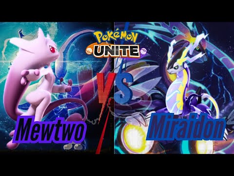 Miraidon vs Mewtwo Y Ultimate Battle 💥|| Pokemon unite